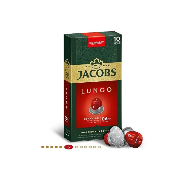 Jacobs Capsule Lungo 6 Classic Kapsül Kahve