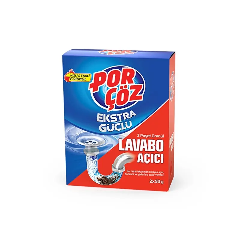 Porçöz Lavabo Açıcı Granül 100 gr