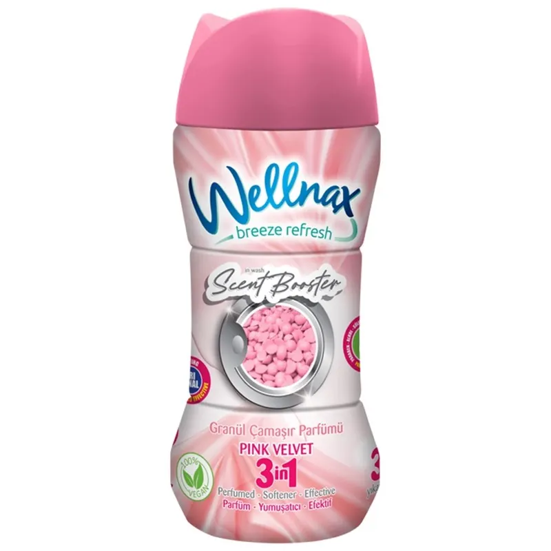 Wellnax Granül Çamaşır Parfümü Pink Velvet 380 gr